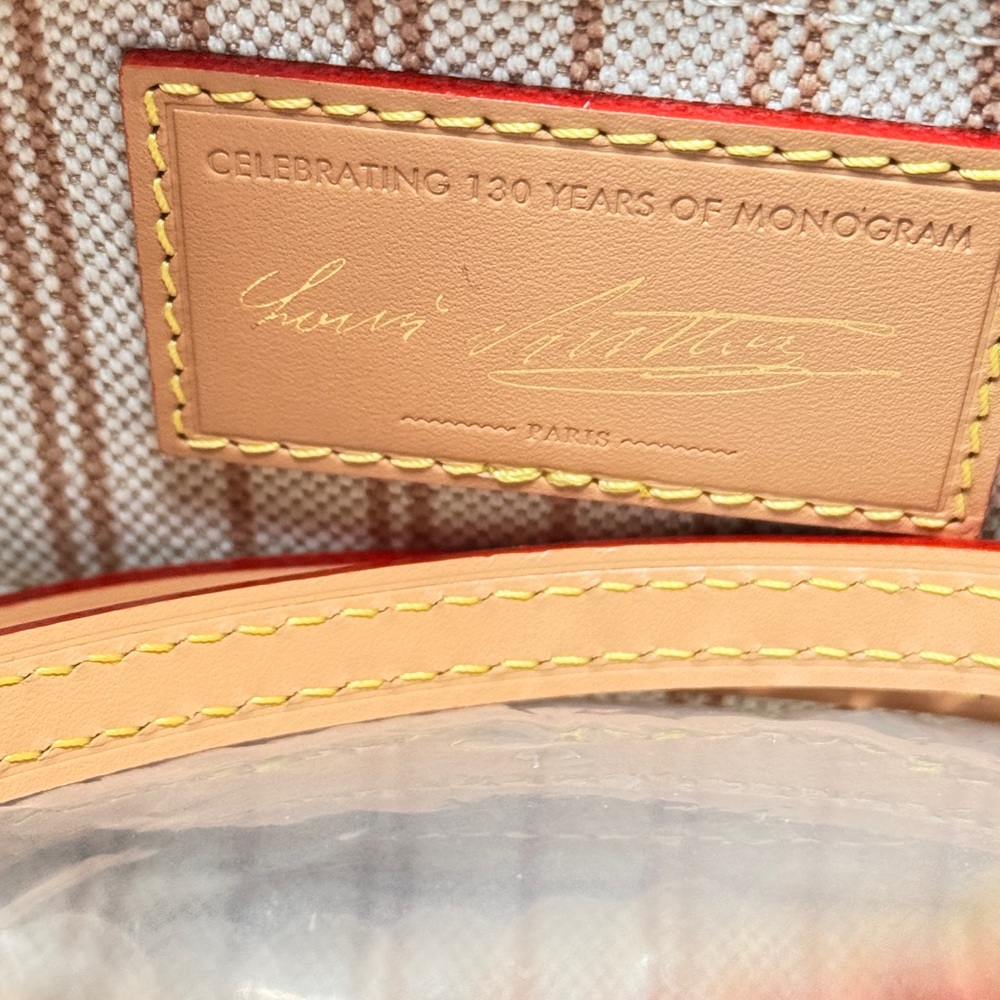NIB Louis Vuitton Linen Alma BB 130 year Anniversary Monogram Handbag! - Picture 9 of 10